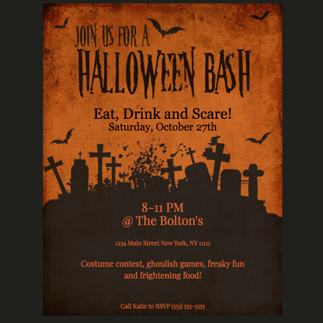 Halloween Party Invite